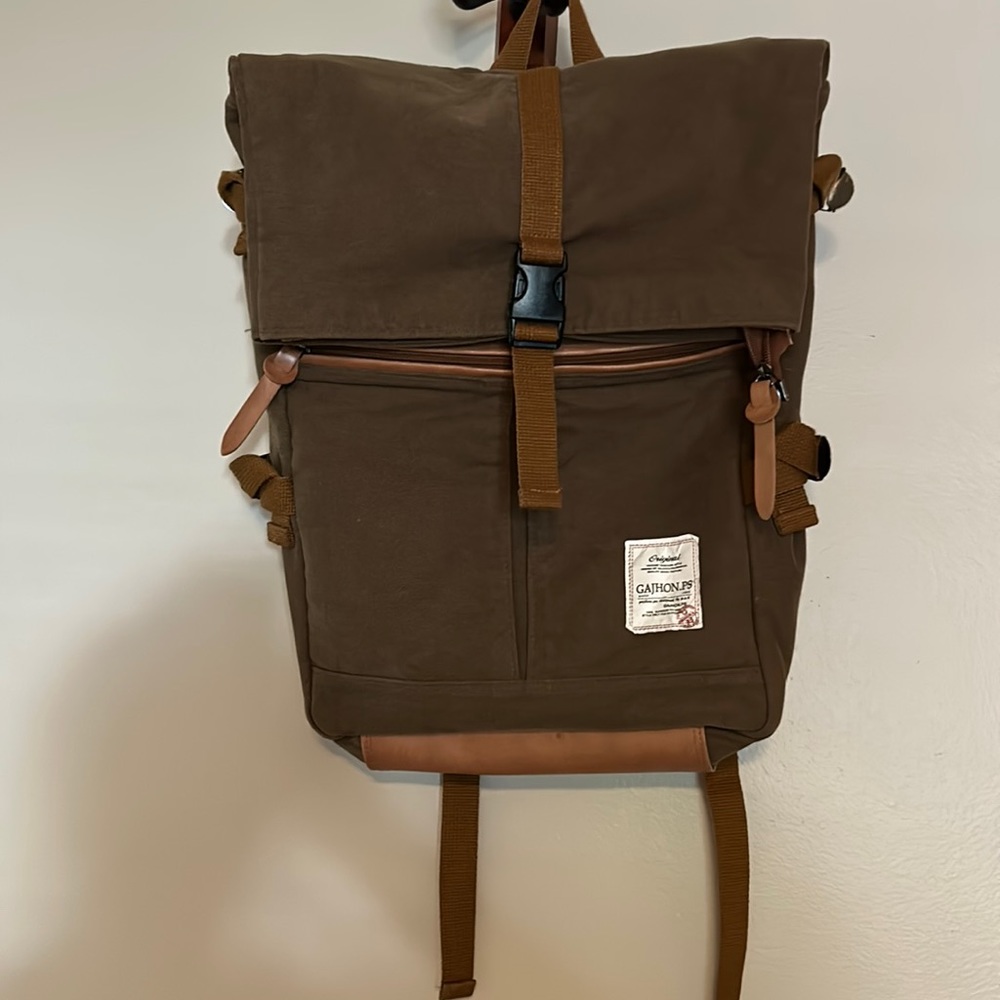 Gajhon PS canvas backpack